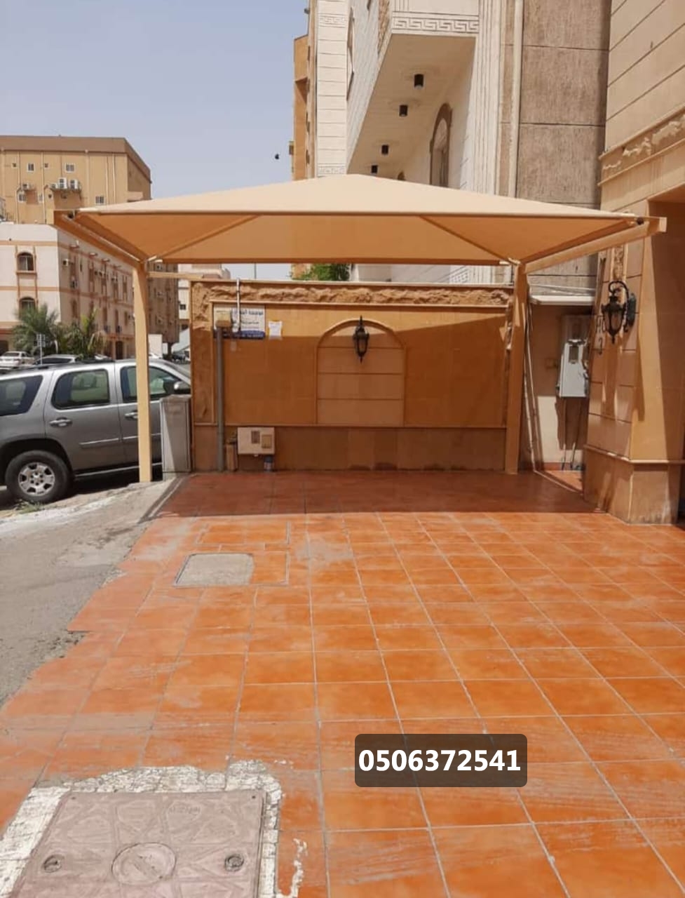 مظلات سيارات